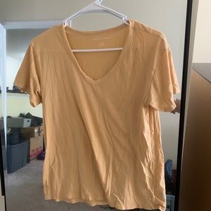YELLOW AMERICAN EAGLE TEE